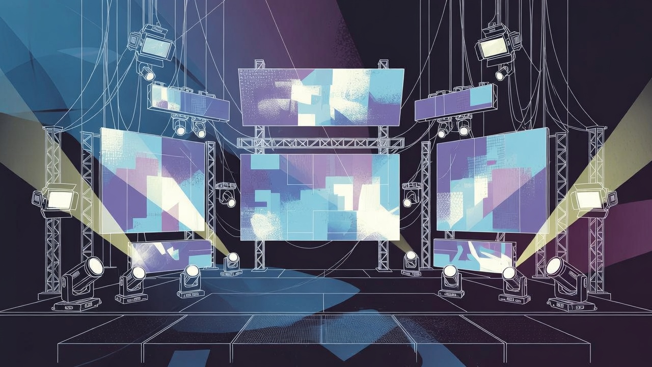 เทคนิคการเลือกจอ LED และระบบแสงสีเสียงให้เหมาะกับสเกลงาน